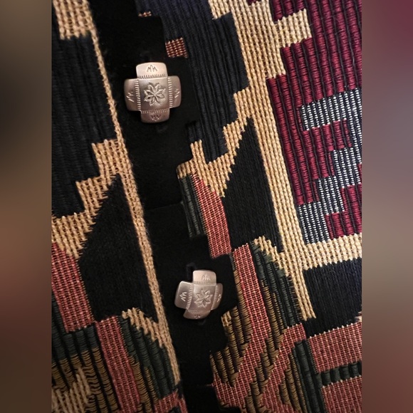 Vintage Longhorn Western Vest - Picture 4 of 6